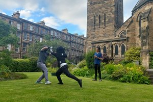 Fencing at St Peter's