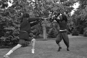 Fencing at the Pianodrome